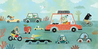 Il viaggio della mamma, immagine interna del libro Ed. Kalandraka Il viaggio della mamma, immagine interna del libro Ed. Kalandraka