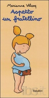 Copertina del libro "Aspetto un fratellino"